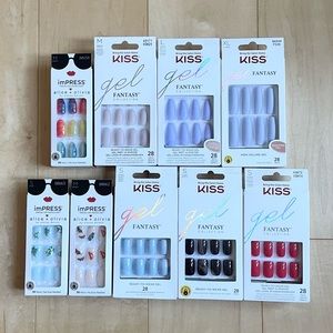 NEW KISS GEL FANTASY and imPRESS premium press on nails!